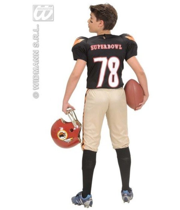 Quaterback Football kostuum kind