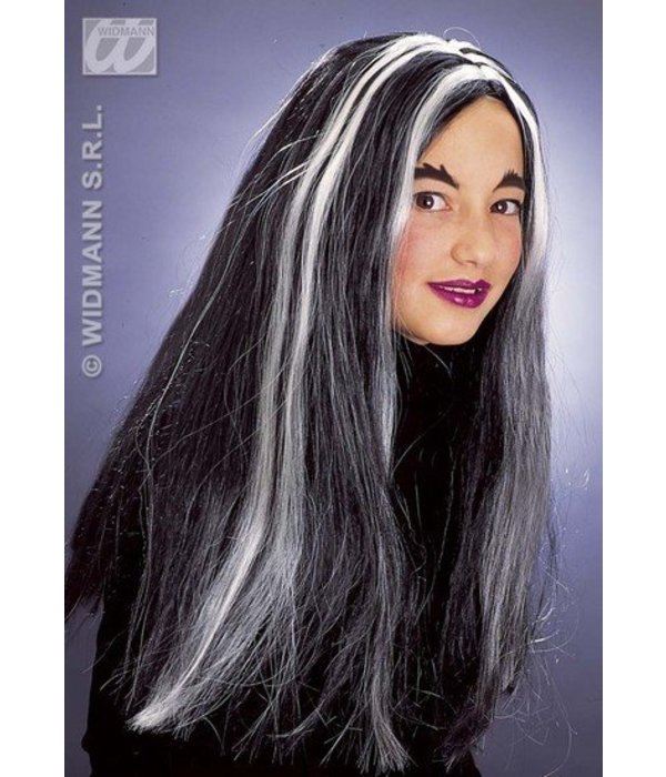 Pruik heks kind glow in the dark