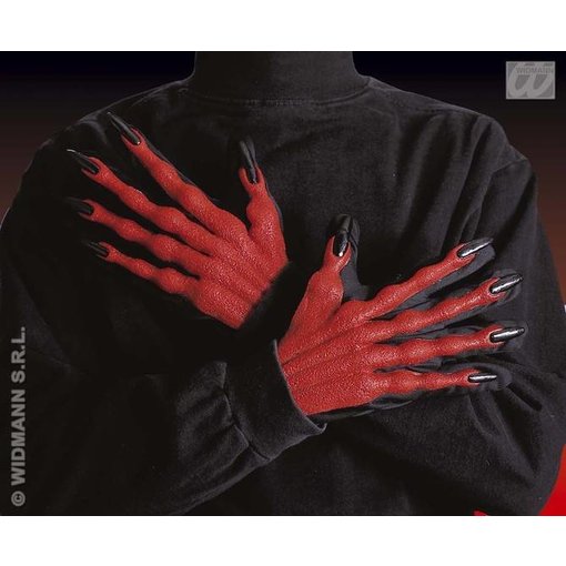 Handschoenen duivel 3D