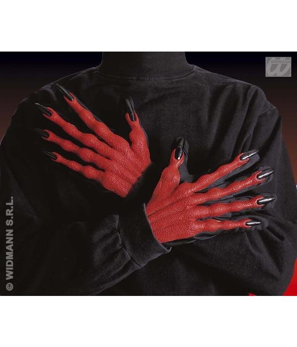 Handschoenen duivel 3D