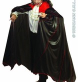 Dracula cape Vampier met kraag 150cm