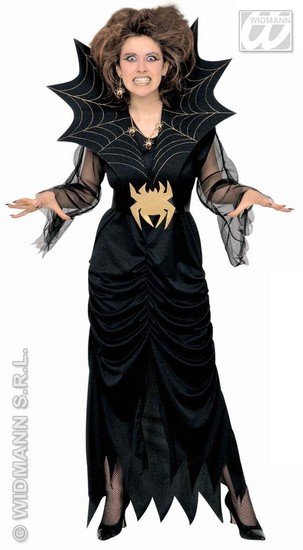 Spider Lady griezel kostuum vrouw afbeelding