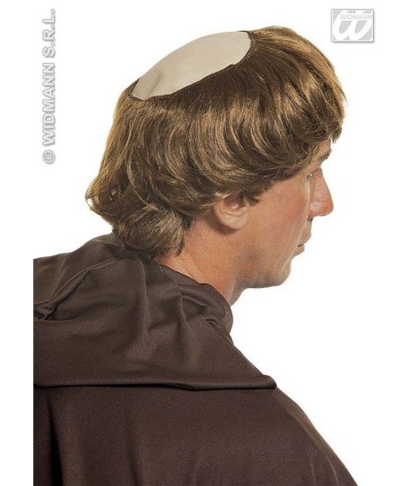 Kale kop Monnik met haar