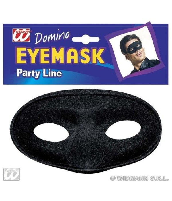 Oogmasker maskerade zwart