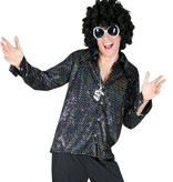 Disco 80's blouse man elite