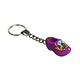 Sleutelhanger 1 klompje paars 4cm