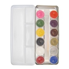 Superstar schmink palet aqua basic 12 kleuren (12x5gr)