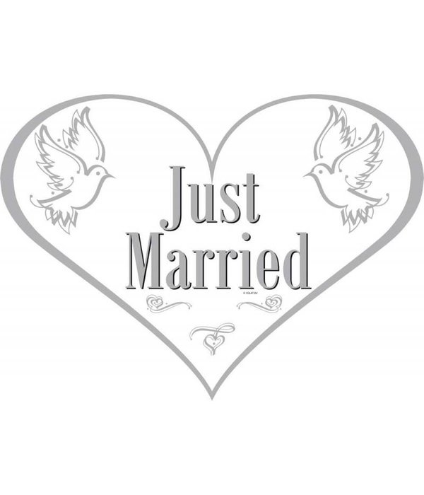 Deurbord Just Married