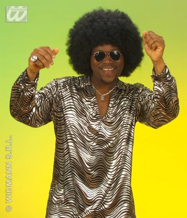 Disco fever shirt zilver