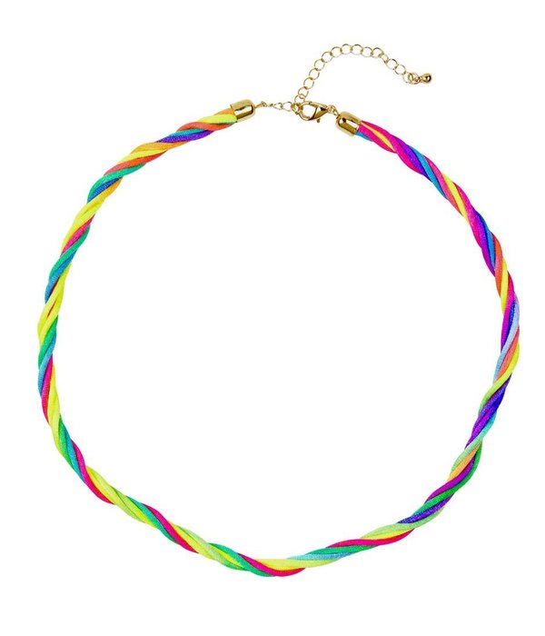 Neon ketting multikleur