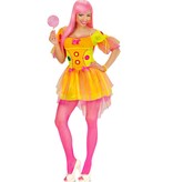 Neon Fantasy dame jurk