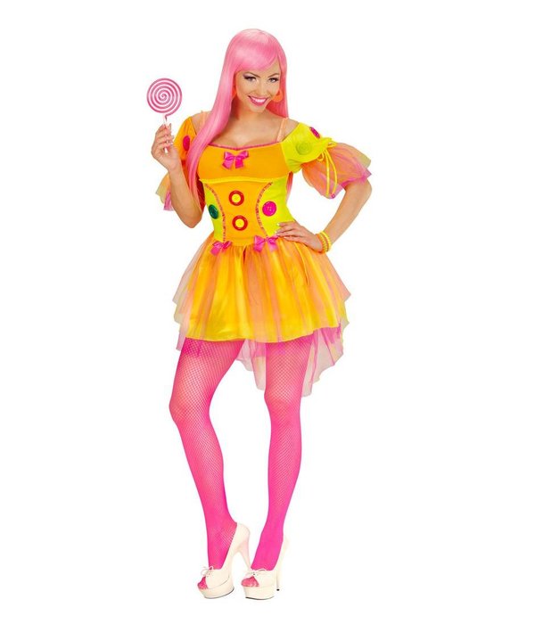 Neon Fantasy dame jurk