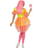 Neon Fantasy dame jurk