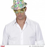 Bloemenhoed fedora pailletten