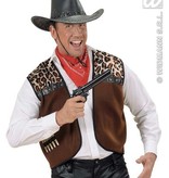 Cowboyhoed lederlook met decoratie