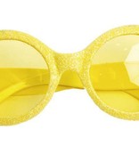 Bril Disco neon geel