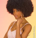 Pruik Afro Jason extra krul Elite