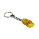 Sleutelhanger 1 klompje geel 4cm