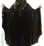 Dracula cape Vampier met kraag 150cm