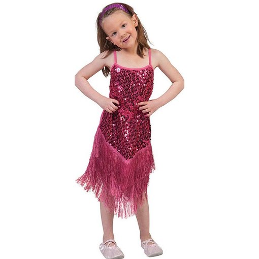 Flapper Disco Jurkje pink