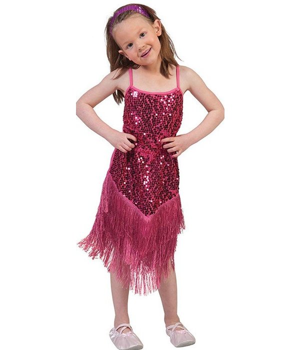 Flapper Disco Jurkje pink