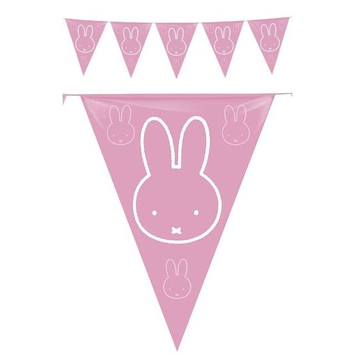 Vlaggenlijn geboorte meisje Nijntje 10 meter