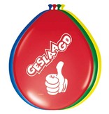 Geslaagd ballonnen (8 st)