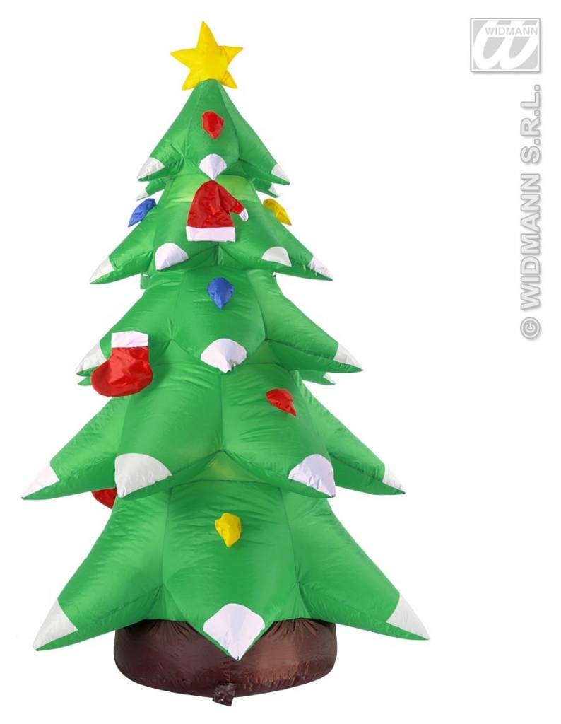 Opblaasbare kerstboom 183cm