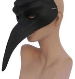 Snavelmasker zwart venetie