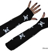 Handschoenen Doodskop Zonder Vingers