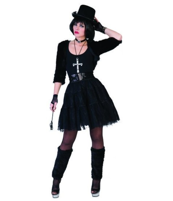 Petticoat Zwart Deluxe