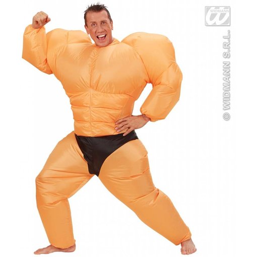 Opblaasbaar kostuum Bodybuilder