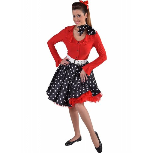 Rock & Roll rok zwart