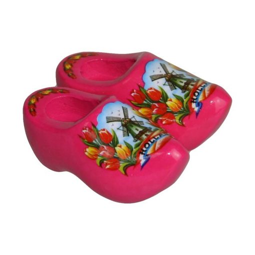 Magneetklomen molen/tulp roze