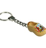 Sleutelhanger 1 klompje Gelakt Tulp 4cm