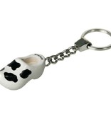 Sleutelhanger klompje enkel koe 4cm