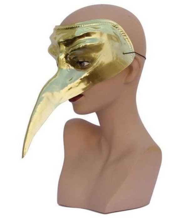 Snavelmasker Venetie goud