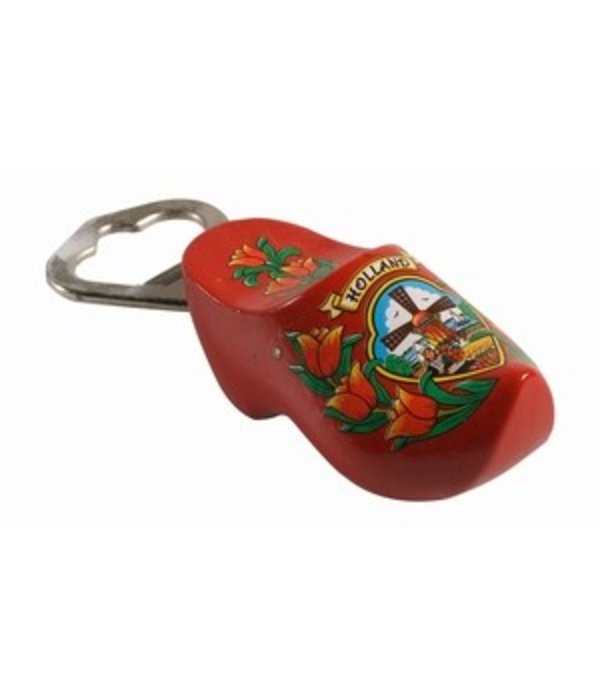 Flesopener klomp rood