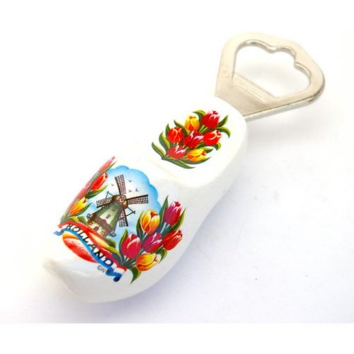 Flesopener klomp wit