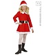 Kerstmeisje flanel kostuum
