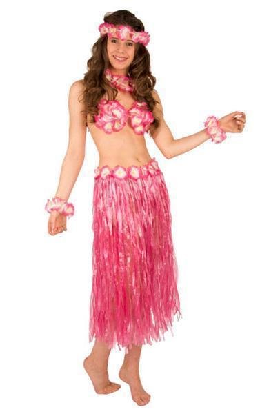 Hawaii Set roze 5-delig afbeelding
