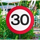 30 Jaar Verkeersbord Tuinbord