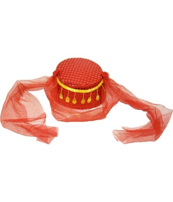 Haremkapje rood