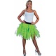Petticoat groen fluor