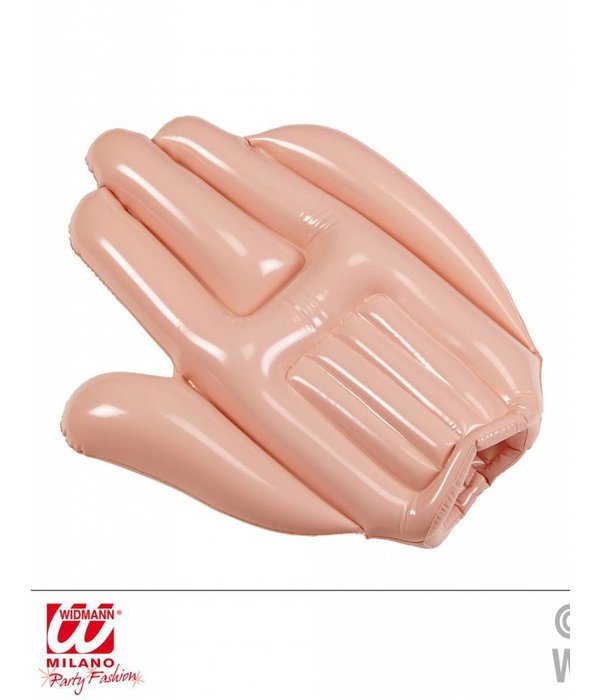Opblaasbare hand 50cm