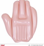 Opblaasbare hand 50cm