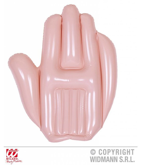 Opblaasbare hand 50cm