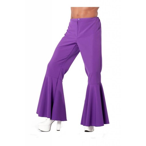 Party broek paars man