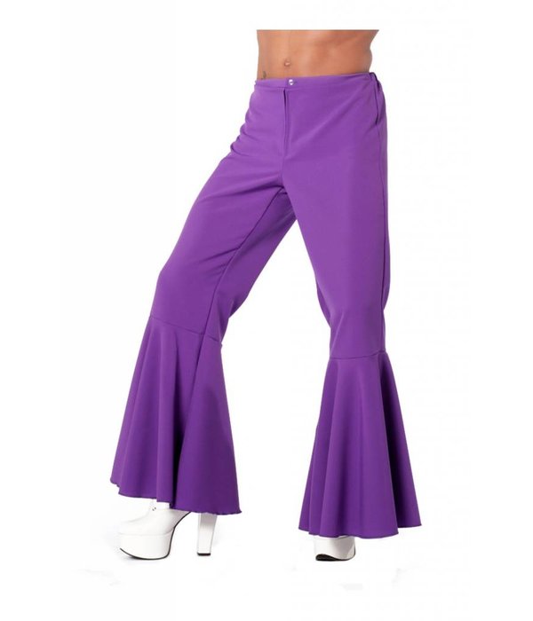 Party broek paars man
