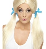 Schoolgirl pruik blond